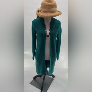 Chico's Long Cardigan for Women Cable Knit Causal Lightweight Long Sleeve S